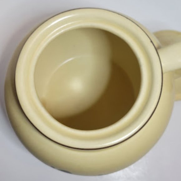 VINTAGE PFALTZGRAFF BEAN POT AND LID "VILLAGE" PATTERN MADE IN USA - Picture 4 of 5